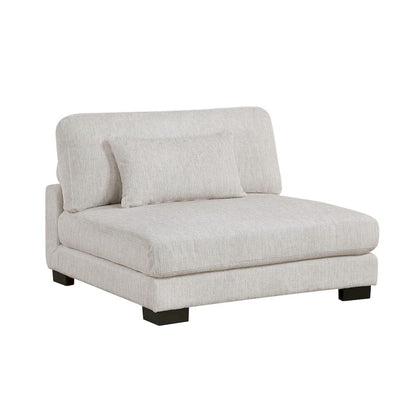 Homelegance  - Tinley 4-Piece Modular Sectional in Beige - 9555BEGx43CRAC  view 6