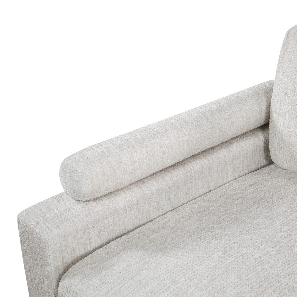 Homelegance  - Tinley 4-Piece Modular Sectional W/ Chaise in Beige - 9555BEGx4CR2ACVC  view 3