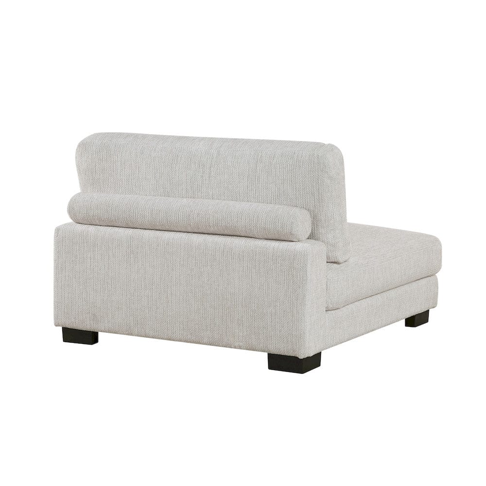 Homelegance  - Tinley 6-Piece Modular Sectional W/ Chaise in Beige - 9555BEGx62CR3ACVC  view 9