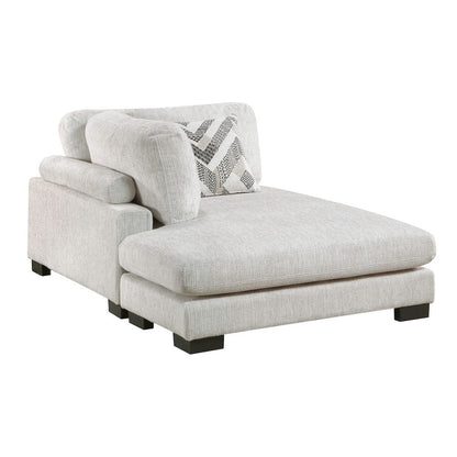 Homelegance  - Tinley 7-Piece Modular Sectional W/ Ottoman in Beige - 9555BEGx72CR3ACVCOT  view 4