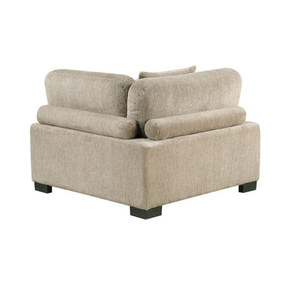Homelegance  - Tinley 7-Piece Modular Sectional W/ Ottoman in Brown - 9555BRWx72CR3ACVCOT  view 12