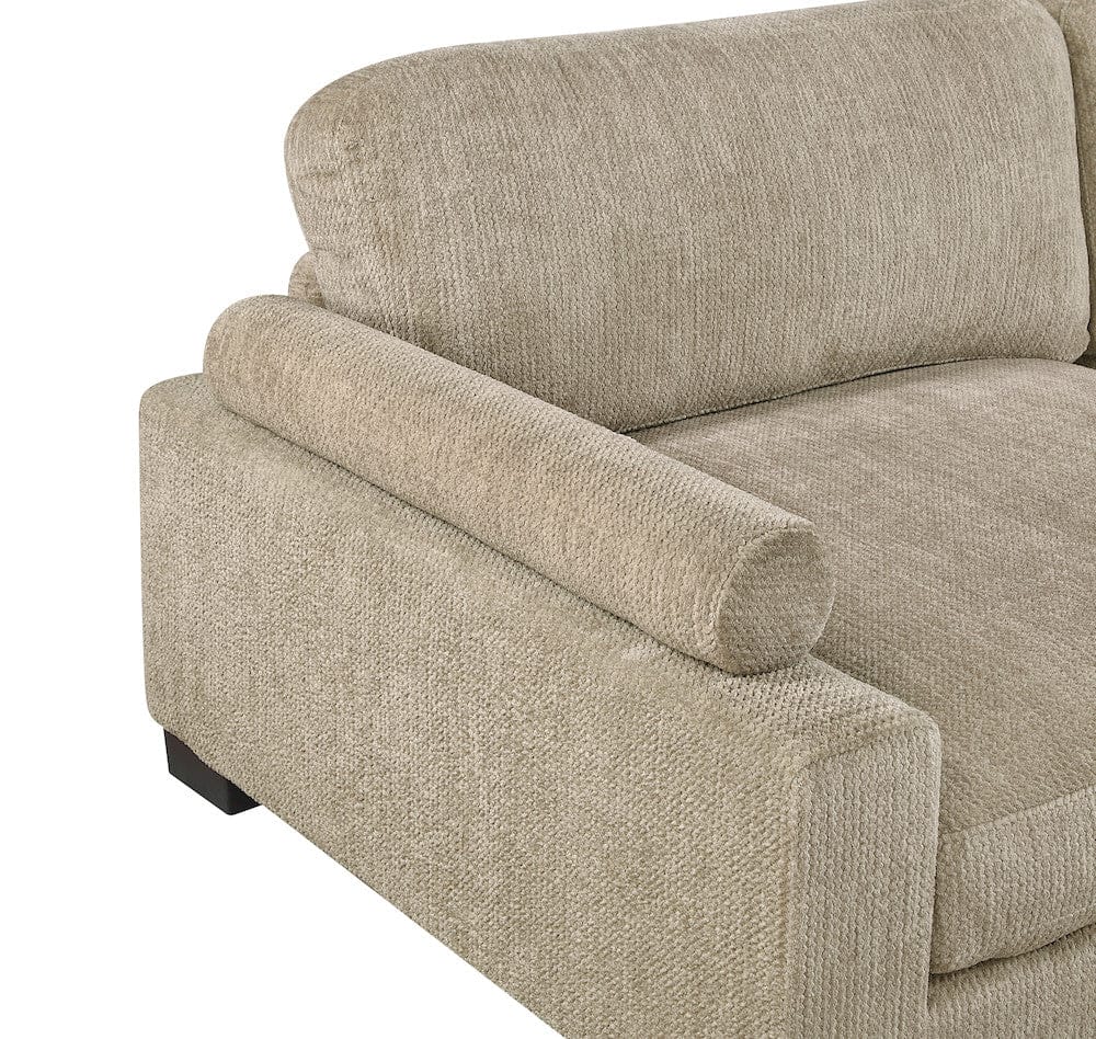 Homelegance  - Tinley 8-Piece Modular Sectional in Brown - 9555BRWx84CR4AC  view 12