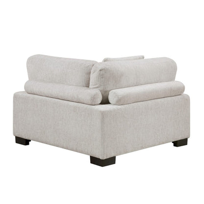 Homelegance  - Tinley Corner Seat in Beige - 9555BEG-CR  view 3