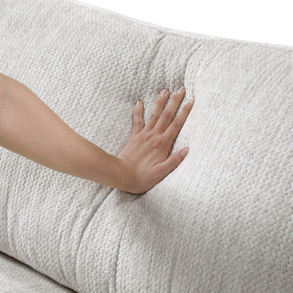 Homelegance  - Tinley Corner Seat in Beige - 9555BEG-CR  view 8