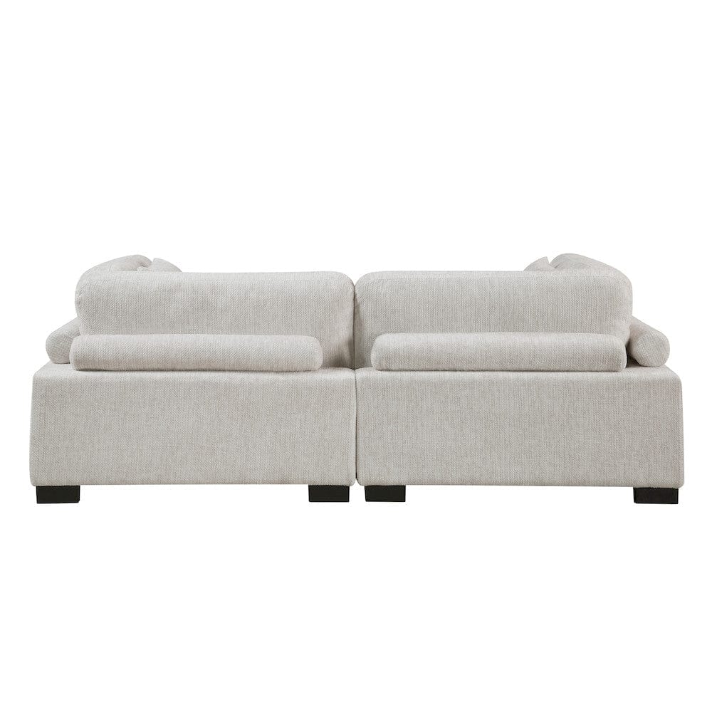 Homelegance  - Tinley Love Seat in Beige - 9555BEG-2x  view 4