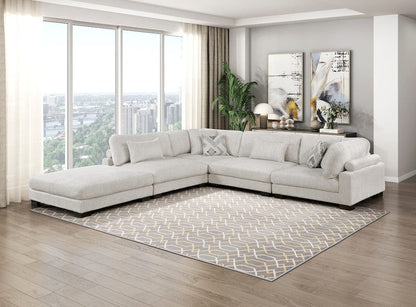 Homelegance  - Tinley Ottoman in Beige - 9555BEG-4  view 11