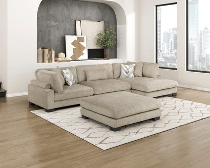 Homelegance  - Tinley Ottoman in Brown - 9555BRW-4  view 10