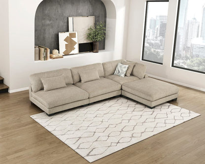 Homelegance  - Tinley Ottoman in Brown - 9555BRW-4  view 12