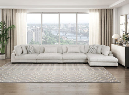 Homelegance  - Tinley Reversible Chaise in Beige - 9555BEG-VC  view 2