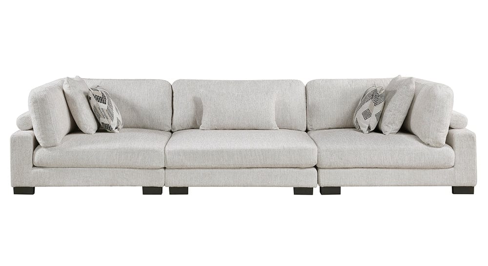 Homelegance  - Tinley Sofa in Beige - 9555BEG-3x  view 1
