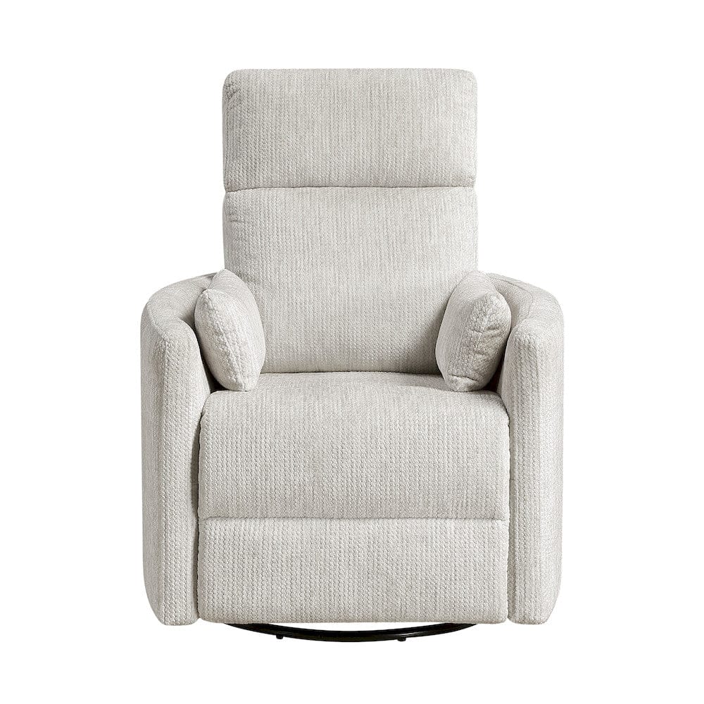 Homelegance  - Tinley Swivel Glider Reclining Chair in Beige - 9555BEG-1SW  view 1