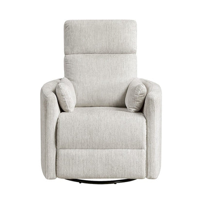 Homelegance  - Tinley Swivel Glider Reclining Chair in Beige - 9555BEG-1SW  view 1