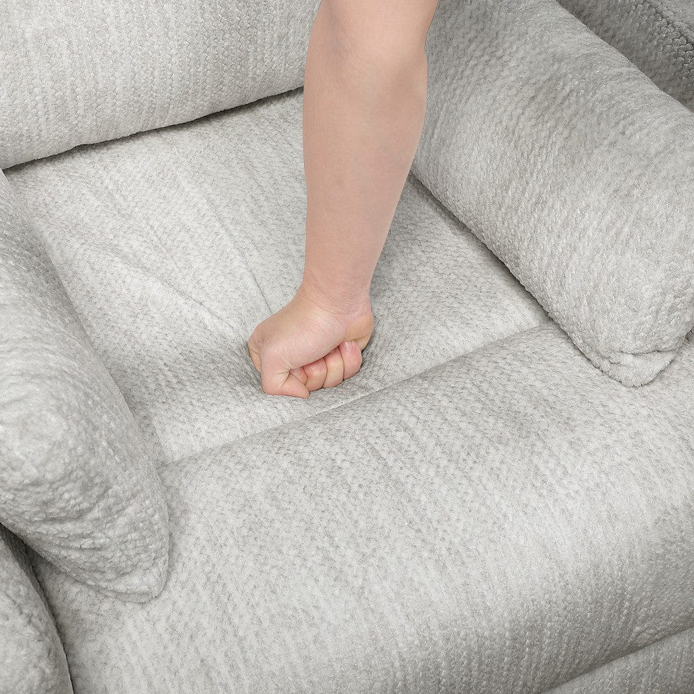 Homelegance  - Tinley Swivel Glider Reclining Chair in Beige - 9555BEG-1SW  view 2