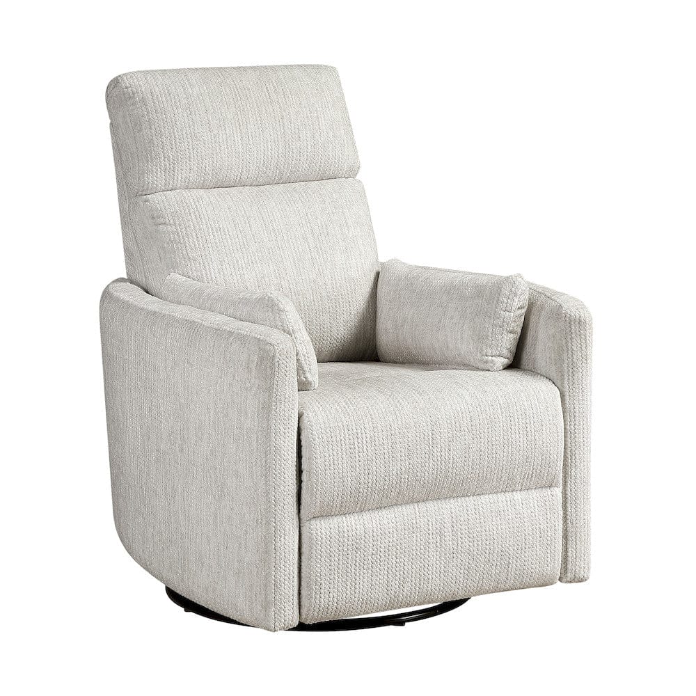 Homelegance  - Tinley Swivel Glider Reclining Chair in Beige - 9555BEG-1SW  view 4