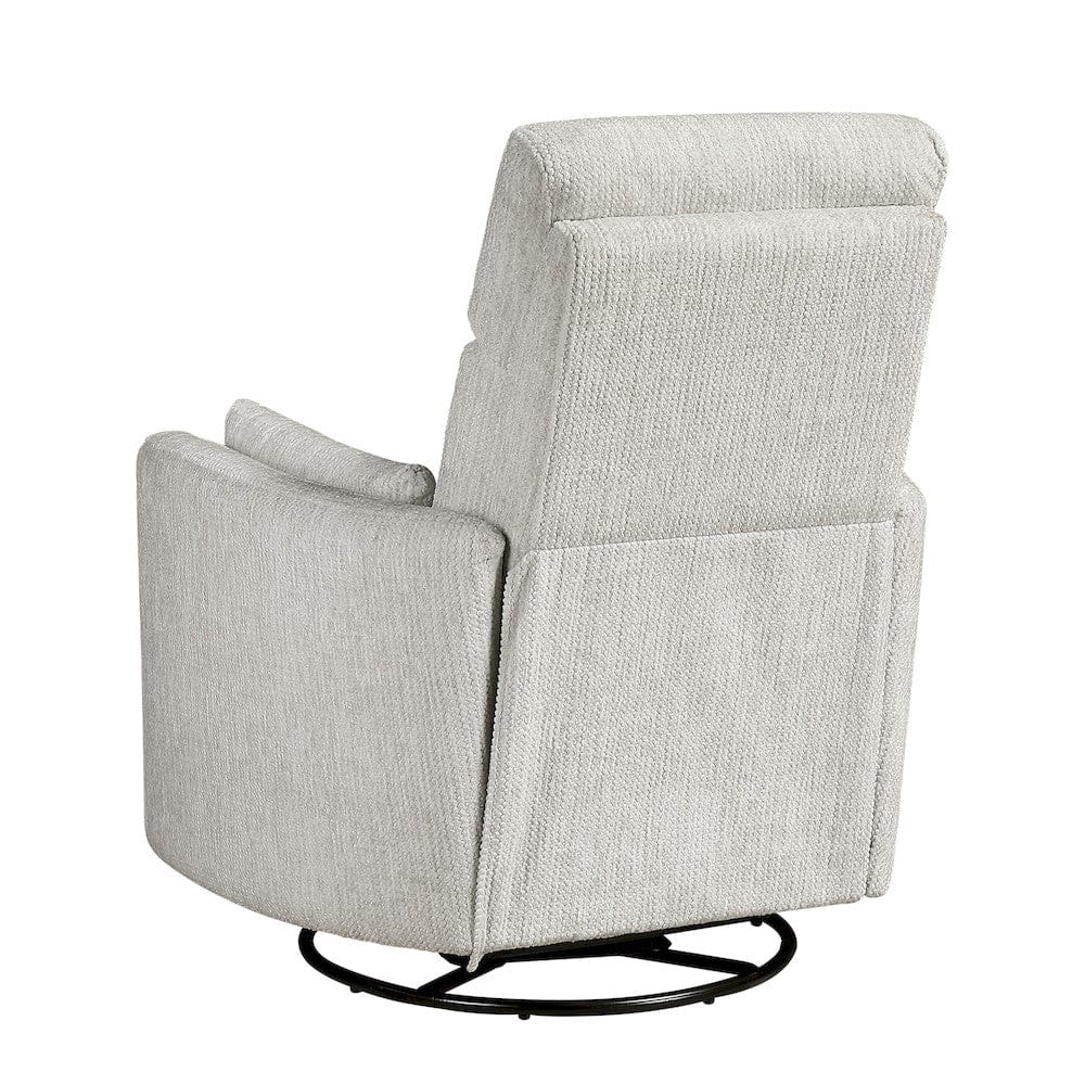 Homelegance  - Tinley Swivel Glider Reclining Chair in Beige - 9555BEG-1SW  view 6