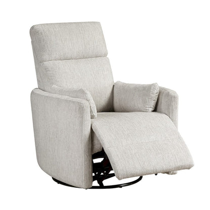 Homelegance  - Tinley Swivel Glider Reclining Chair in Beige - 9555BEG-1SW  view 8