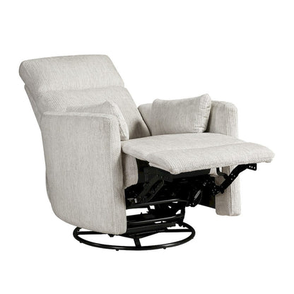 Homelegance  - Tinley Swivel Glider Reclining Chair in Beige - 9555BEG-1SW  view 9