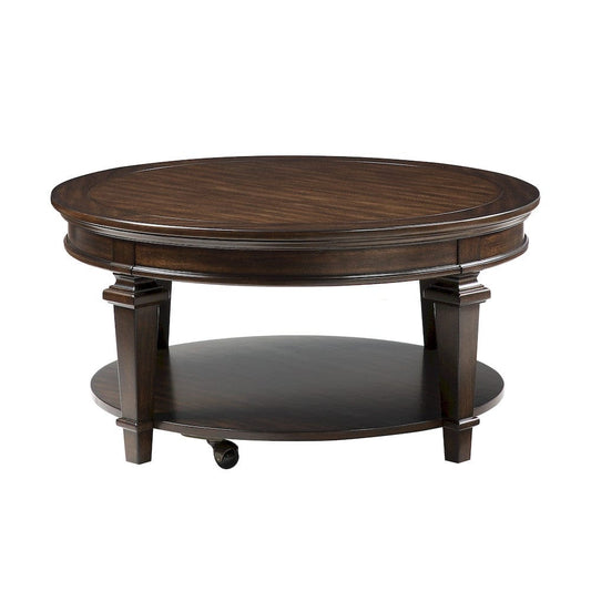 Homelegance  - Tobias Round Cocktail Table - 3681-01RD  view 1