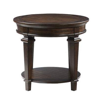 Homelegance  - Tobias Round End Table - 3681-04RD  view 1