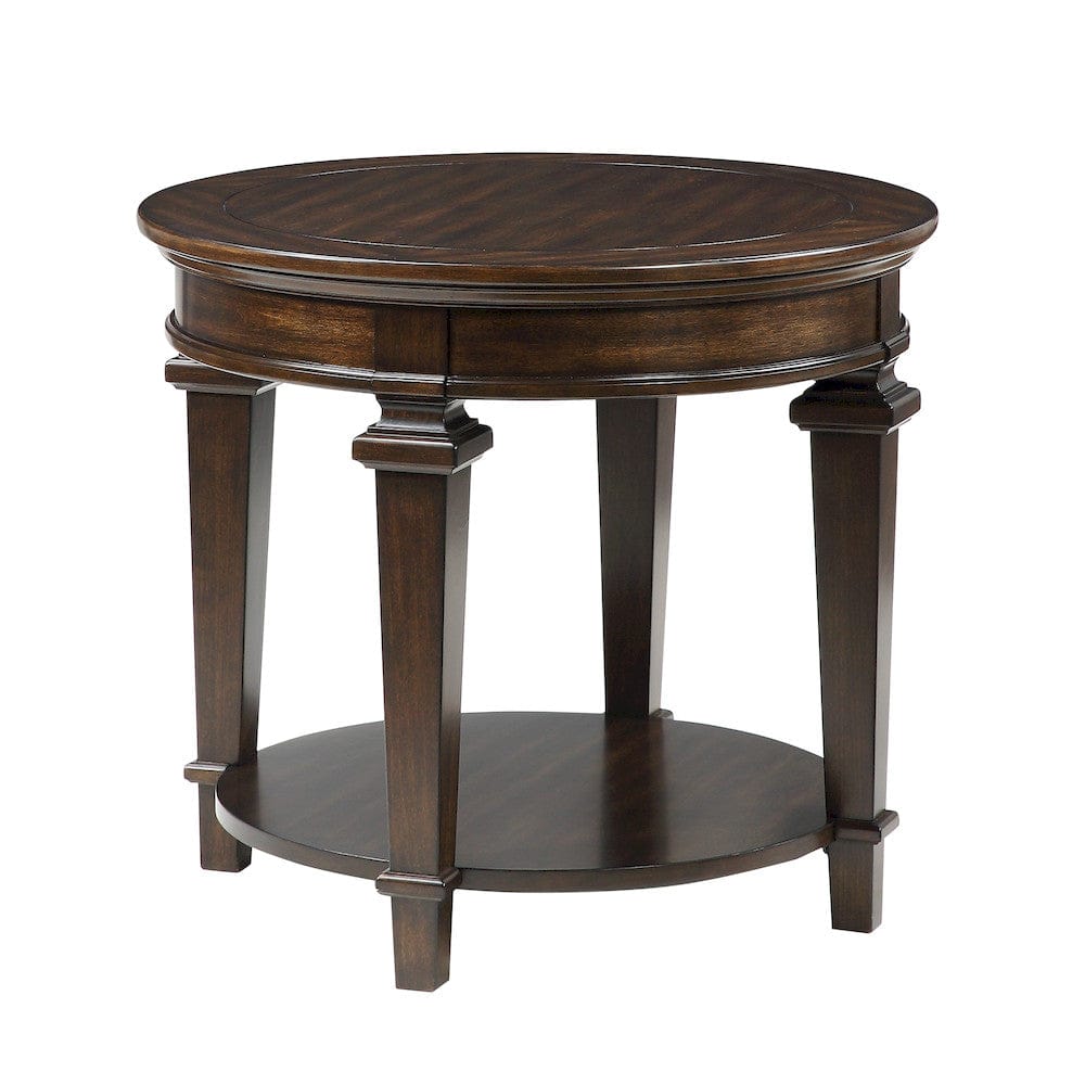 Homelegance  - Tobias Round End Table - 3681-04RD  view 2