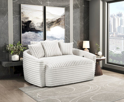 Homelegance  - Tomball Oversized Chaise Lounge in Beige - 9539BEG-5x  view 6
