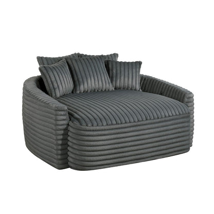 Homelegance  - Tomball Oversized Chaise Lounge in Dark gray - 9539DGY-5x  view 1