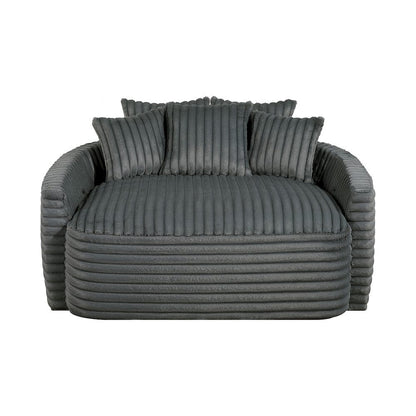 Homelegance  - Tomball Oversized Chaise Lounge in Dark gray - 9539DGY-5x  view 9