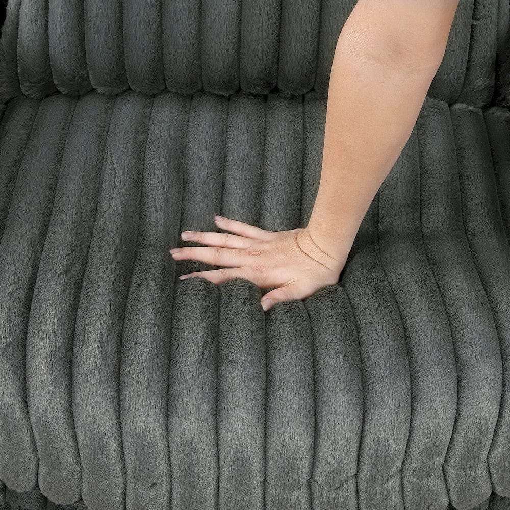 Homelegance  - Tomball Swivel Chair in Dark gray - 9539DGY-1SW  view 9