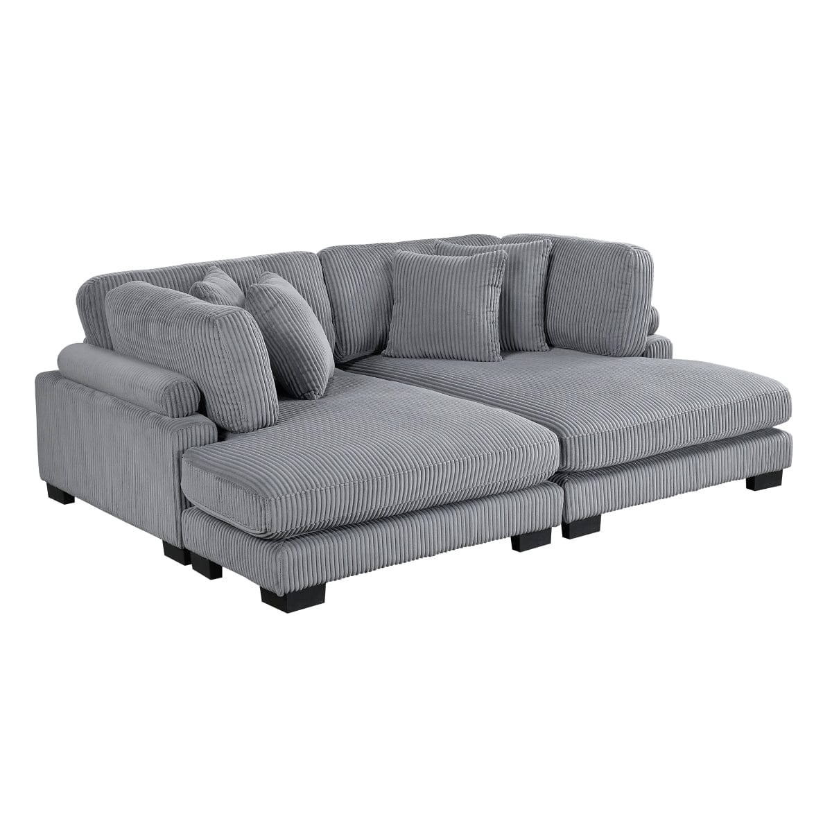 Homelegance  - Traverse 2-Piece Chaise Lounge - 8555GYx2VC  view 1