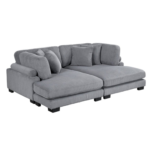 Homelegance  - Traverse 2-Piece Chaise Lounge - 8555GYx2VC  view 1