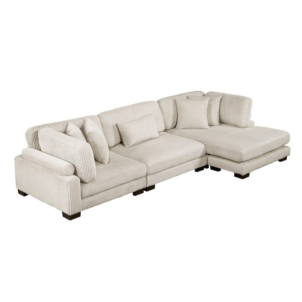 Homelegance  - Traverse 3-Piece Modular Sectional W/ Reversible Chaise - 8555BExCRACVC  view 2