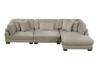 Homelegance  - Traverse 3-Piece Modular Sectional W/ Reversible Chaise - 8555GBxCRACVC  view 1