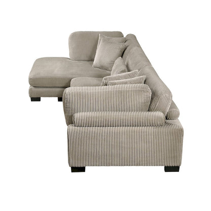 Homelegance  - Traverse 3-Piece Modular Sectional W/ Reversible Chaise - 8555GBxCRACVC  view 9