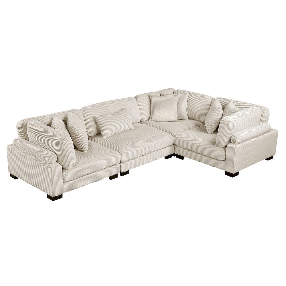 Homelegance  - Traverse 4-Piece Modular Sectional - 8555BEx3CRAC  view 1