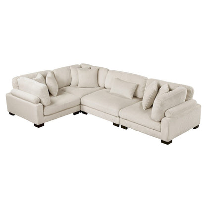 Homelegance  - Traverse 4-Piece Modular Sectional - 8555BEx3CRAC  view 2