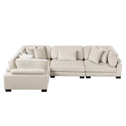 Homelegance  - Traverse 4-Piece Modular Sectional - 8555BEx3CRAC  view 4