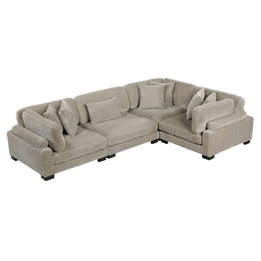 Homelegance  - Traverse 4-Piece Modular Sectional - 8555GBx3CRAC  view 1