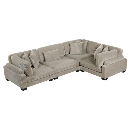 Homelegance  - Traverse 4-Piece Modular Sectional - 8555GBx3CRAC  view 1