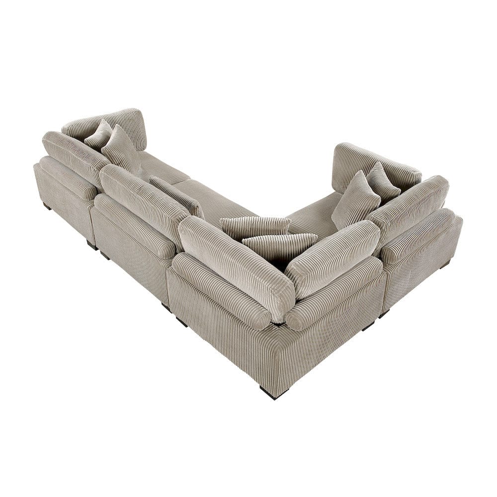 Homelegance  - Traverse 4-Piece Modular Sectional - 8555GBx3CRAC  view 2