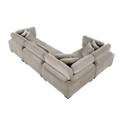 Homelegance  - Traverse 4-Piece Modular Sectional - 8555GBx3CRAC  view 2