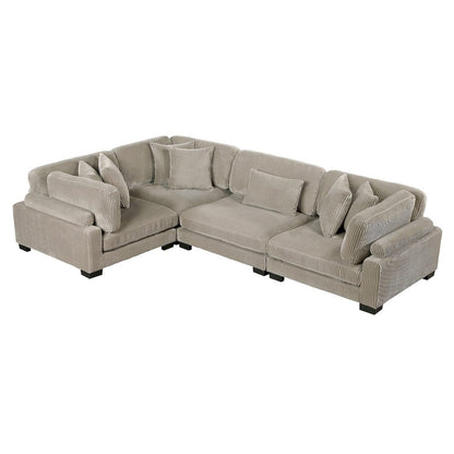 Homelegance  - Traverse 4-Piece Modular Sectional - 8555GBx3CRAC  view 4
