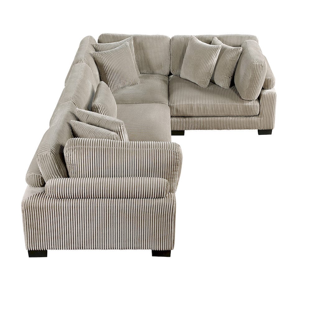 Homelegance  - Traverse 4-Piece Modular Sectional - 8555GBx3CRAC  view 7