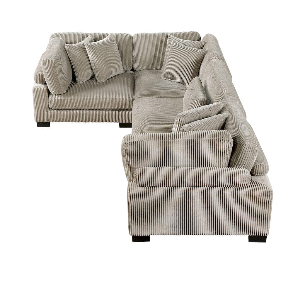 Homelegance  - Traverse 4-Piece Modular Sectional - 8555GBx3CRAC  view 8
