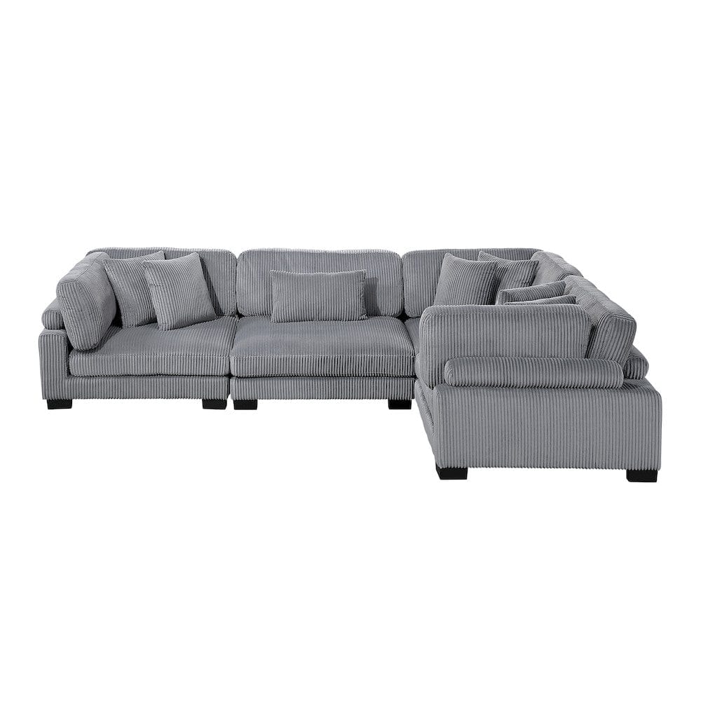 Homelegance  - Traverse 4-Piece Modular Sectional - 8555GYx3CRAC  view 1
