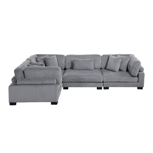 Homelegance  - Traverse 4-Piece Modular Sectional - 8555GYx3CRAC  view 2