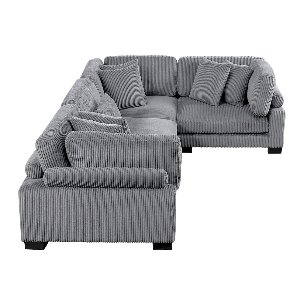 Homelegance  - Traverse 4-Piece Modular Sectional - 8555GYx3CRAC  view 3