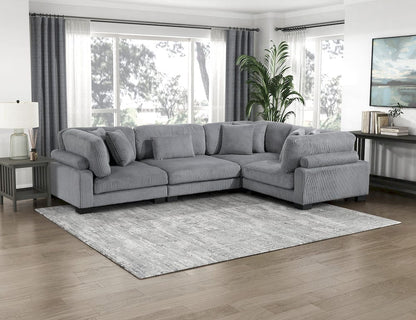 Homelegance  - Traverse 4-Piece Modular Sectional - 8555GYx3CRAC  view 4
