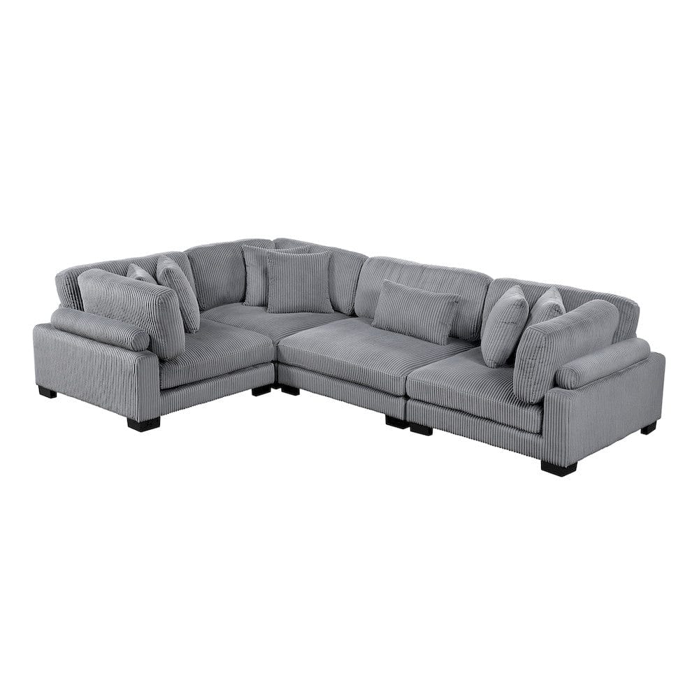 Homelegance  - Traverse 4-Piece Modular Sectional - 8555GYx3CRAC  view 11