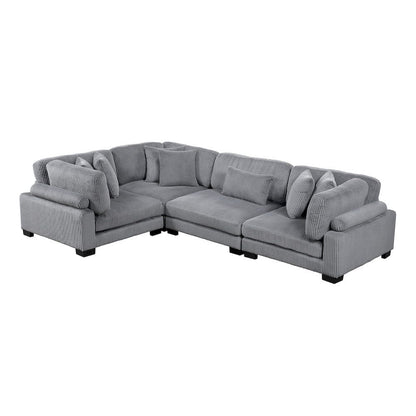Homelegance  - Traverse 4-Piece Modular Sectional - 8555GYx3CRAC  view 11