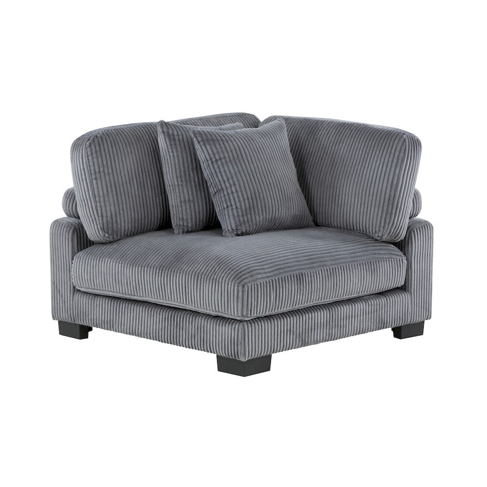 Homelegance  - Traverse 4-Piece Modular Sectional in Gray - 8555GYx4SC  view 3